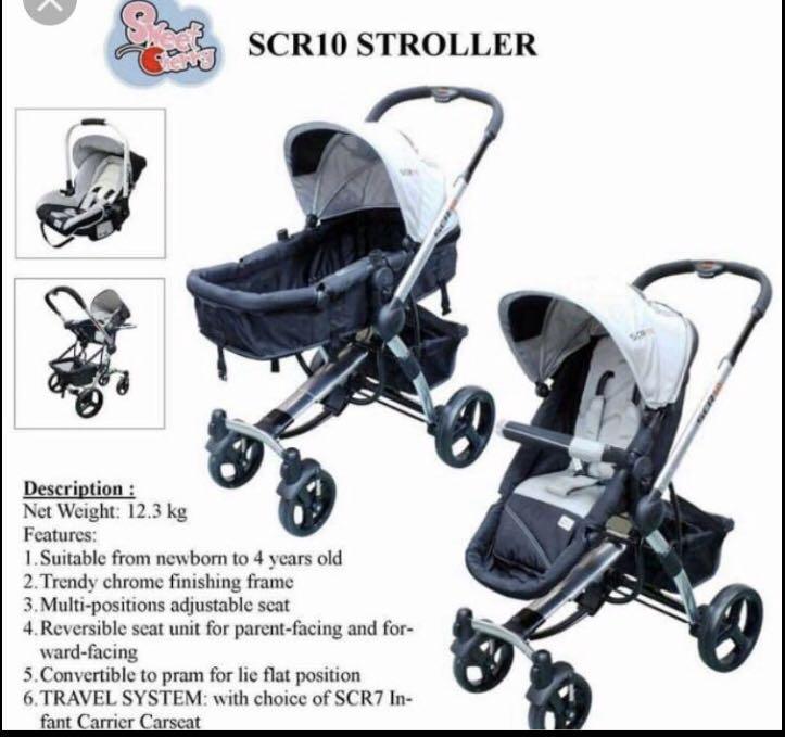 sweet cherry stroller scr 10