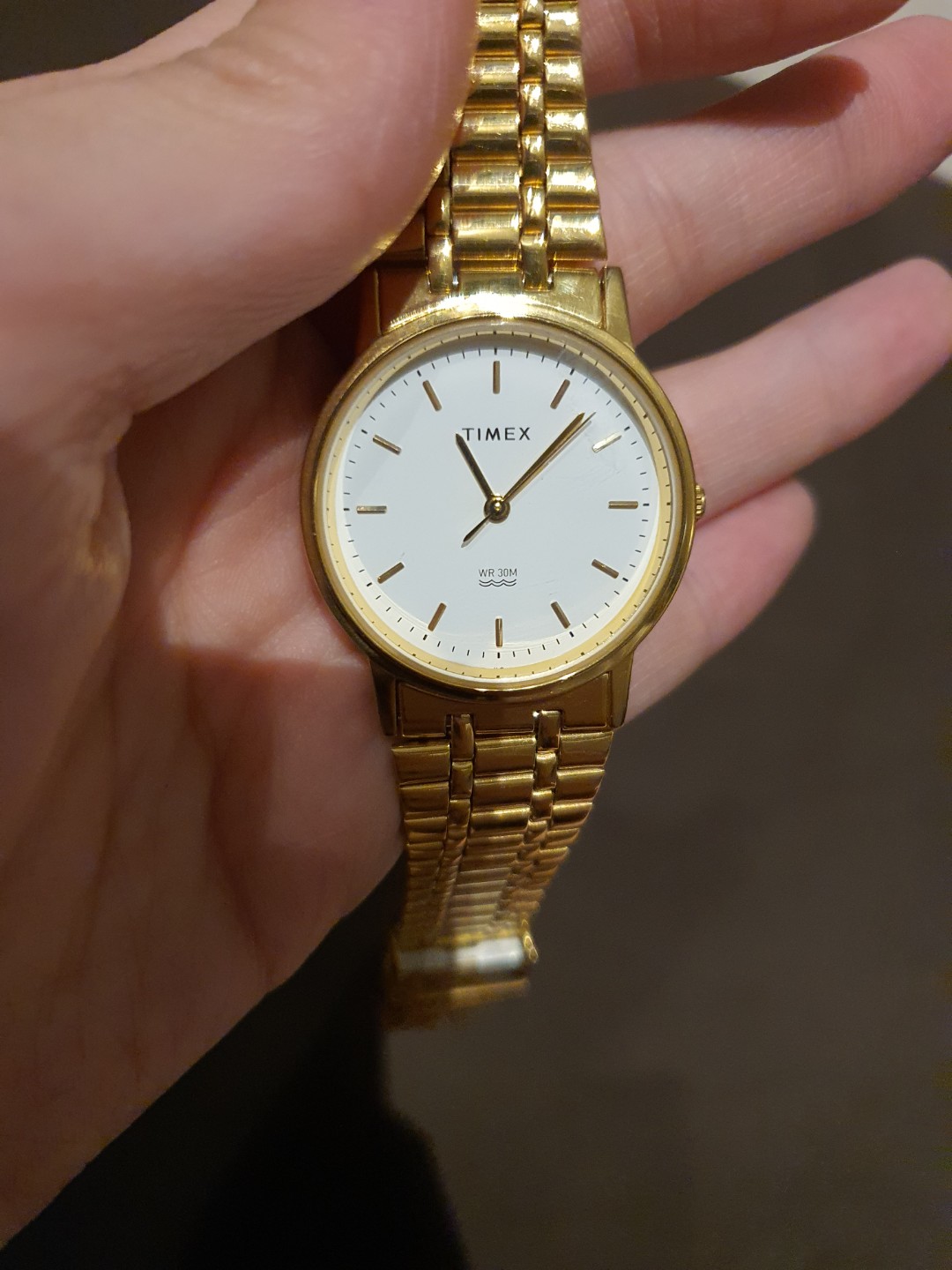 Timex Gold Watch