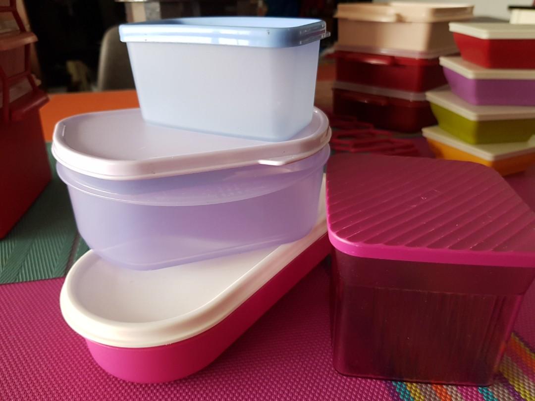 Tupperware Containers x 4, Furniture & Home Living, Kitchenware ...