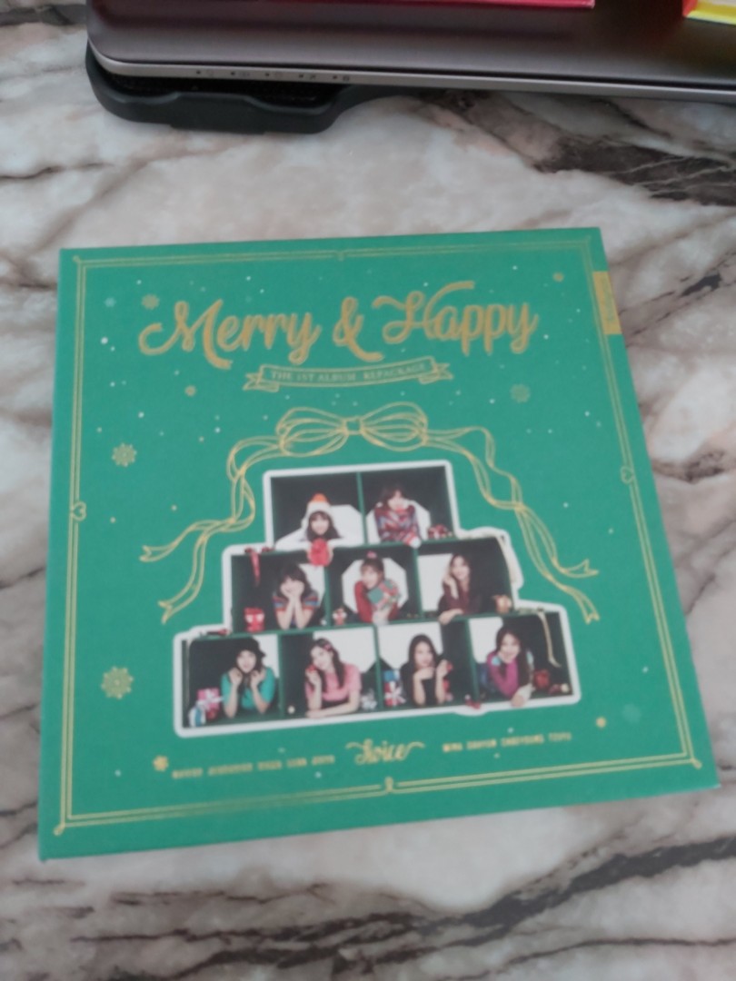 TWICE Merry & Happy Album, Hobbies & Toys, Memorabilia & Collectibles