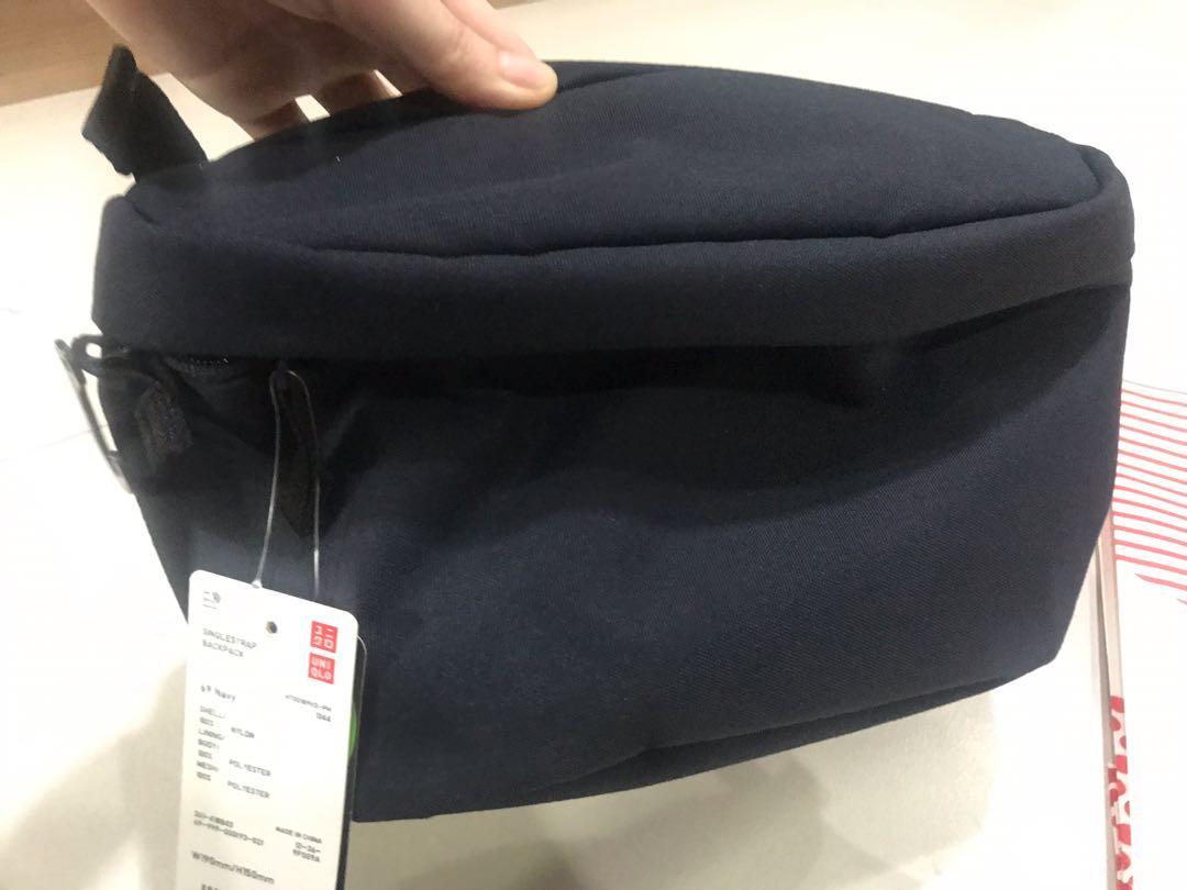 Uniqlo Single Strap Backpack/ Fanny Pack, Men's Fashion, Bags