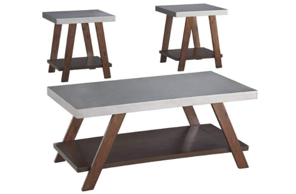 Unique center table and side tables, Furniture & Home Living, Furniture