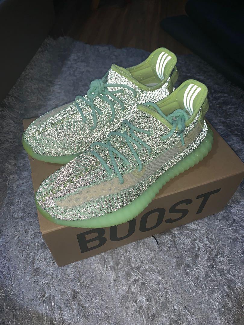 US 10/US 11] Glow RF Yeezreel, Men's Fashion, Footwear, Sneakers on  Carousell