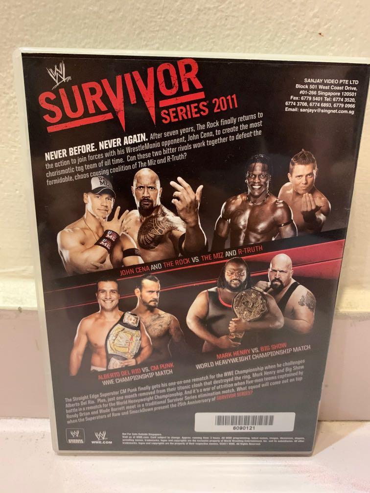 DVD WWE サバイバーシリーズ2011 Survivor Series - スポーツ