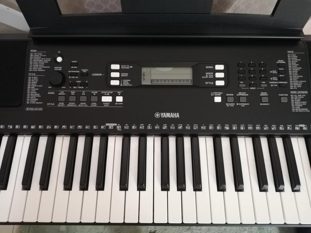 Yamaha PSR-E363 61-Key Portable Keyboard - Touch Sensitive Keys