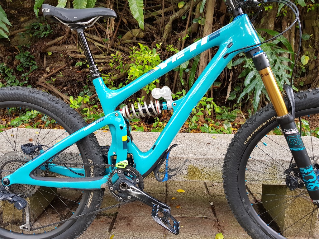 Yeti SB6 Turq full bike Sports Equipment Bicycles Parts