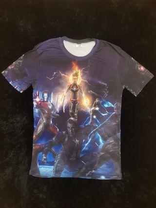 TUNSECHY Avengers 3D Printed Gym Shirt