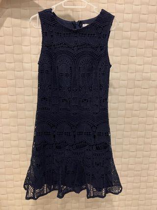 Navy blue a Thread theory dress
