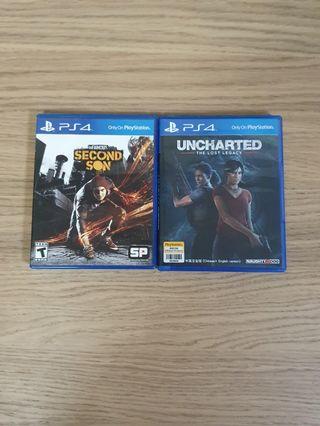 PS4 Games FOR SALE