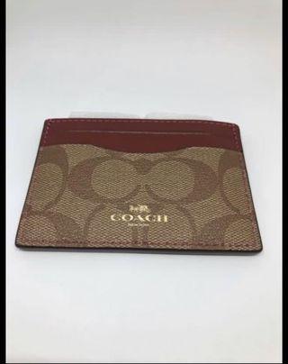 Coach Card Holder