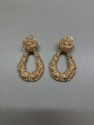 Zara gold earrings