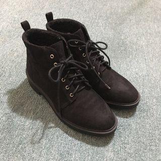 H&M Suede Black Boots