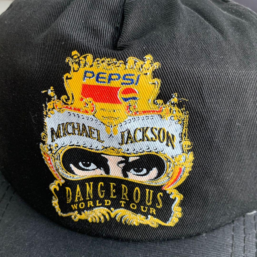 マイケルジャクソン dangerous world tour キャップ-
