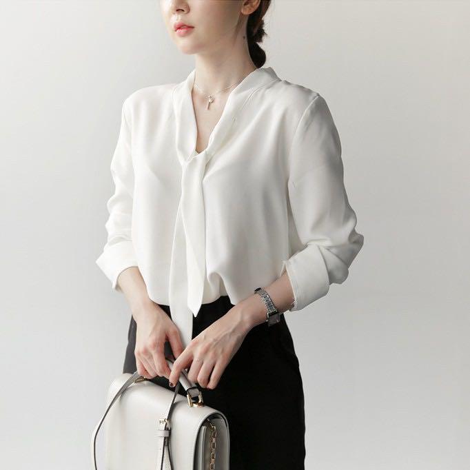 Casual blouses cheap for work