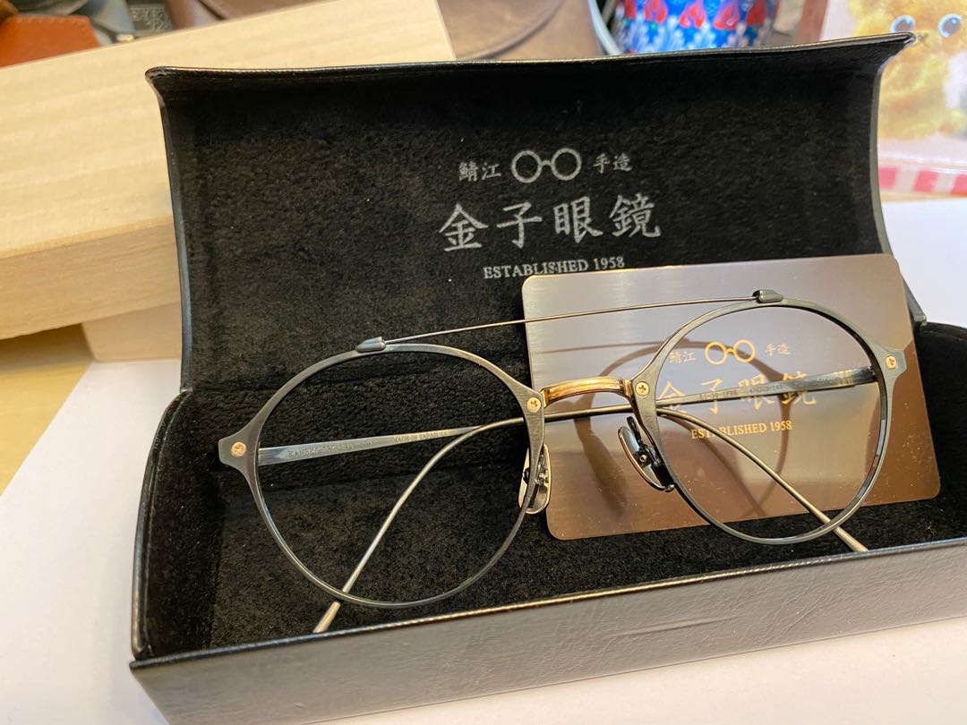 金子眼鏡KJ-30 日本手造眼鏡Kaneko Optical, 名牌, 飾物及配件- Carousell