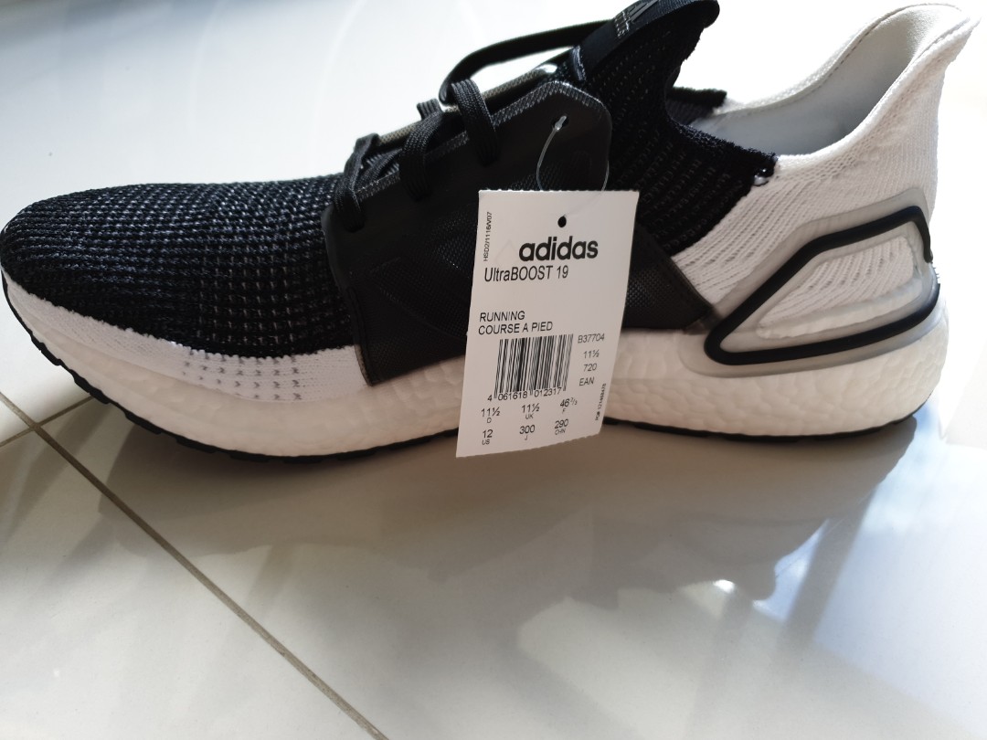 Adidas ultra boost discount 19 black 47
