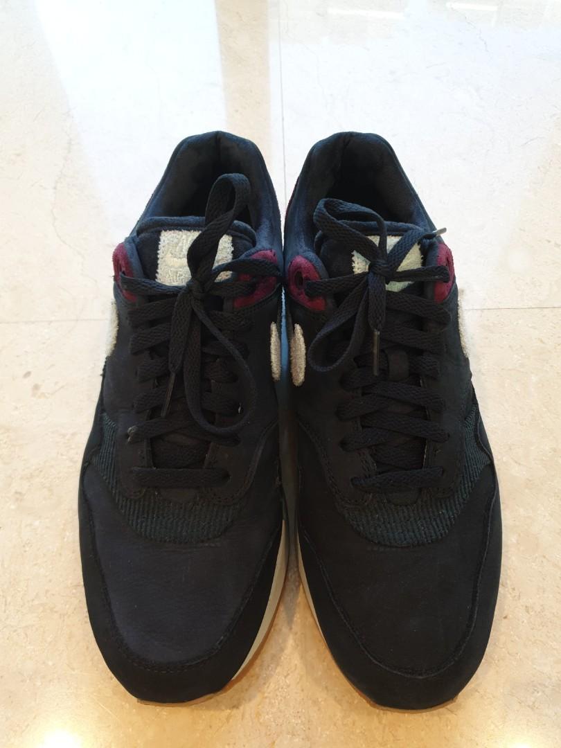 Nike air max 1 sales crepe sole dark obsidian