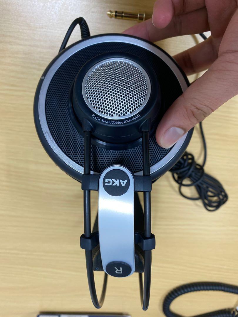 AKG K702 free case and headphone amp Audio Headphones Headsets on Carousell