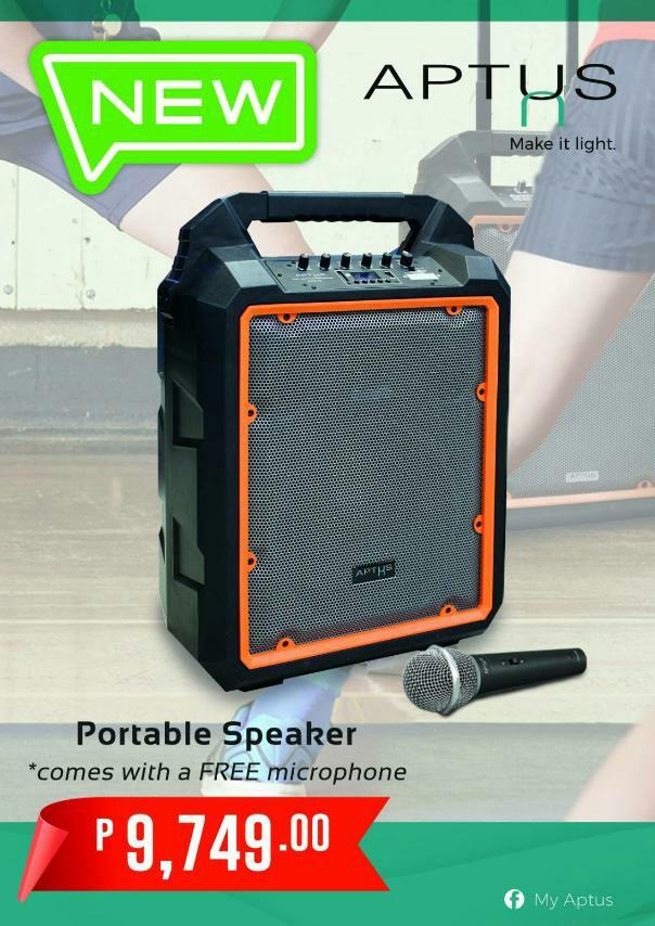 aptus portable speaker system