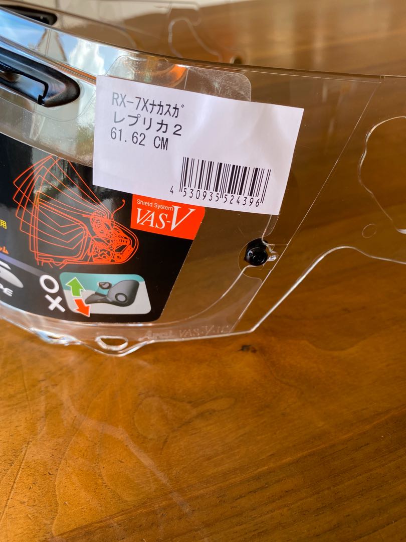 Arai face shield VASV, Motorcycles, Motorcycle Accessories on Carousell