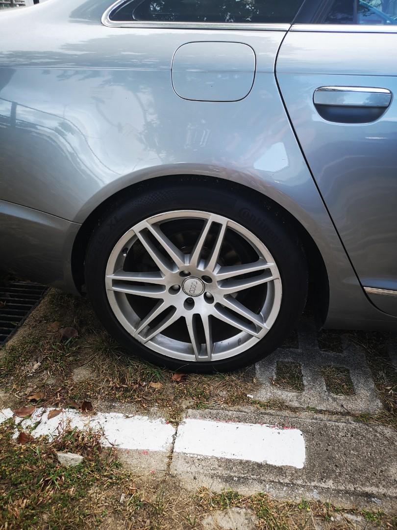 Audi rims 19inch , 245/40/r19, Car Accessories, Tyres & Rims on Carousell