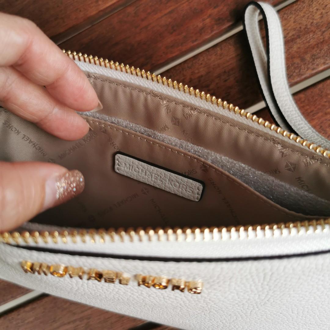 Michael kors clearance lg zip clutch