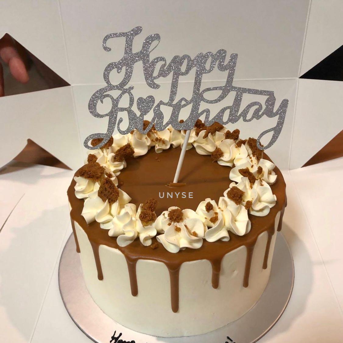 Beautiful Happy Birthday Cake Toppers On Standard Cakes Design Craft Craft Supplies Tools On Carousell Download and use 10,000+ happy birthday stock photos for free. beautiful happy birthday cake toppers
