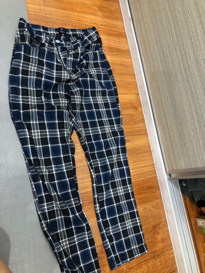Brandy melville jane hotsell pants plaid