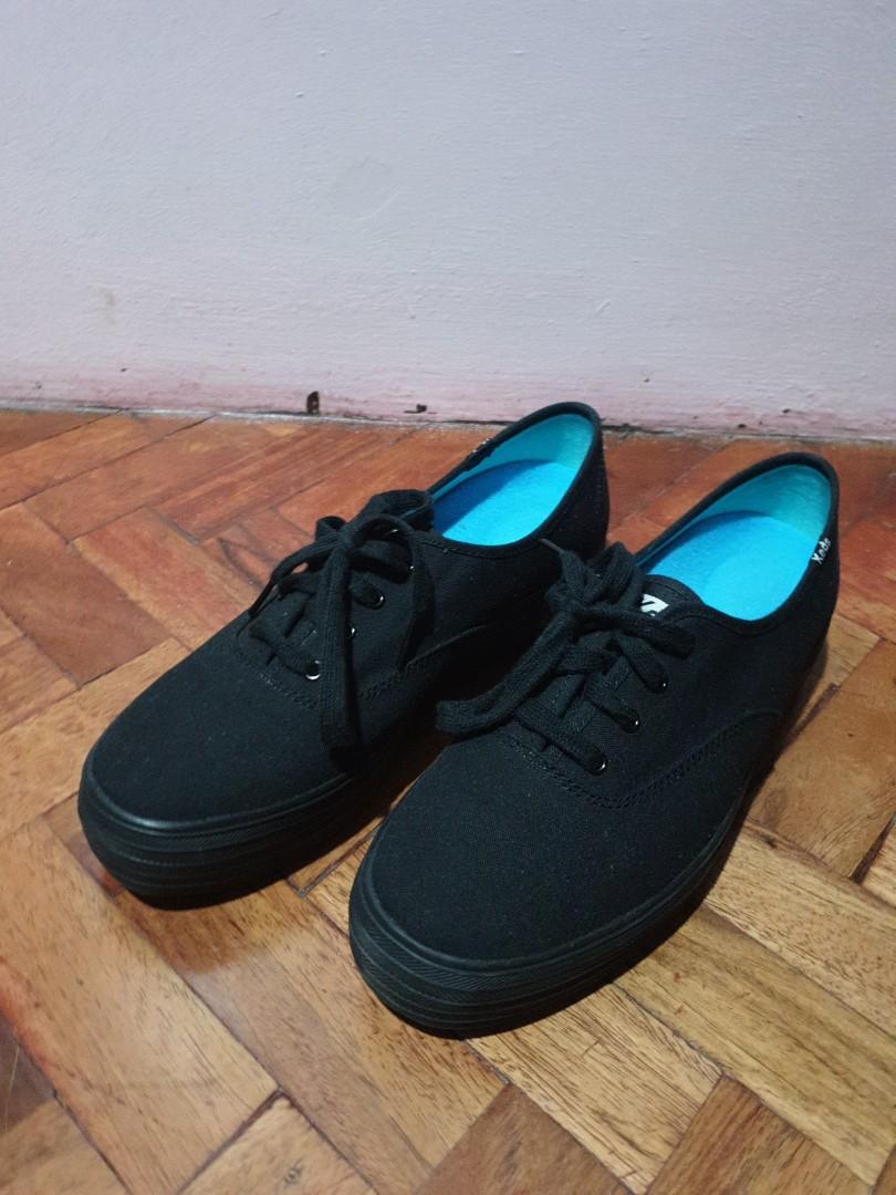 keds black triple decker