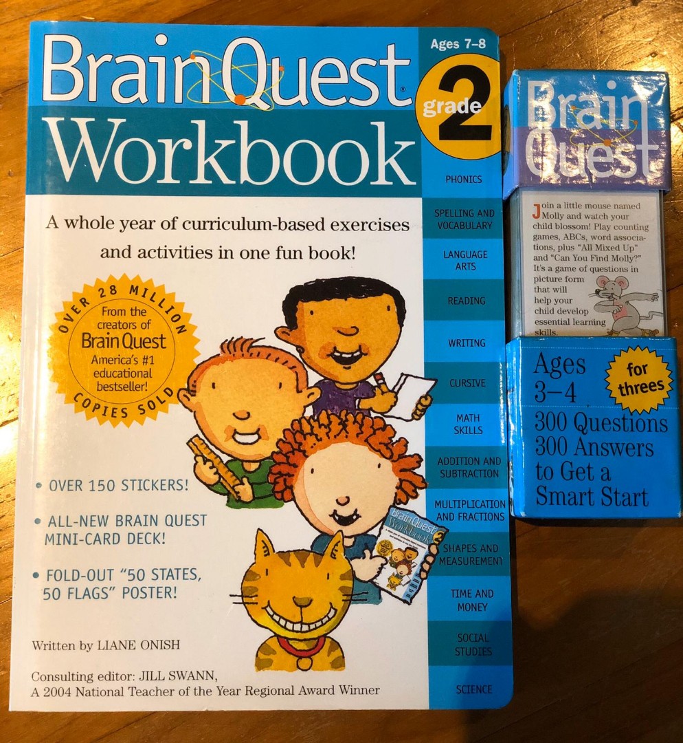 Brain Quest, Hobbies & Toys, Books & Magazines, Children's Books on ...