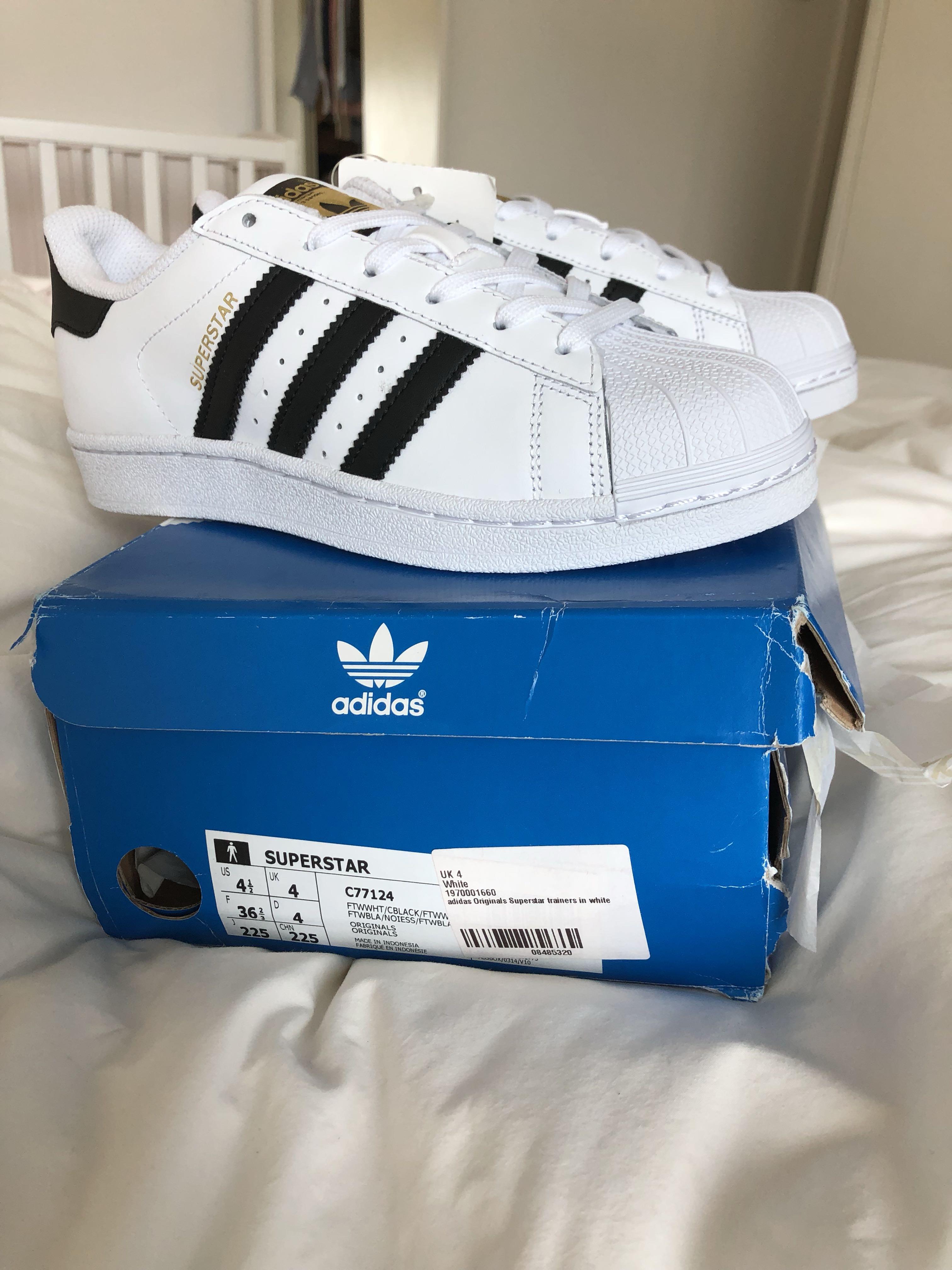 adidas superstar trainers size 5