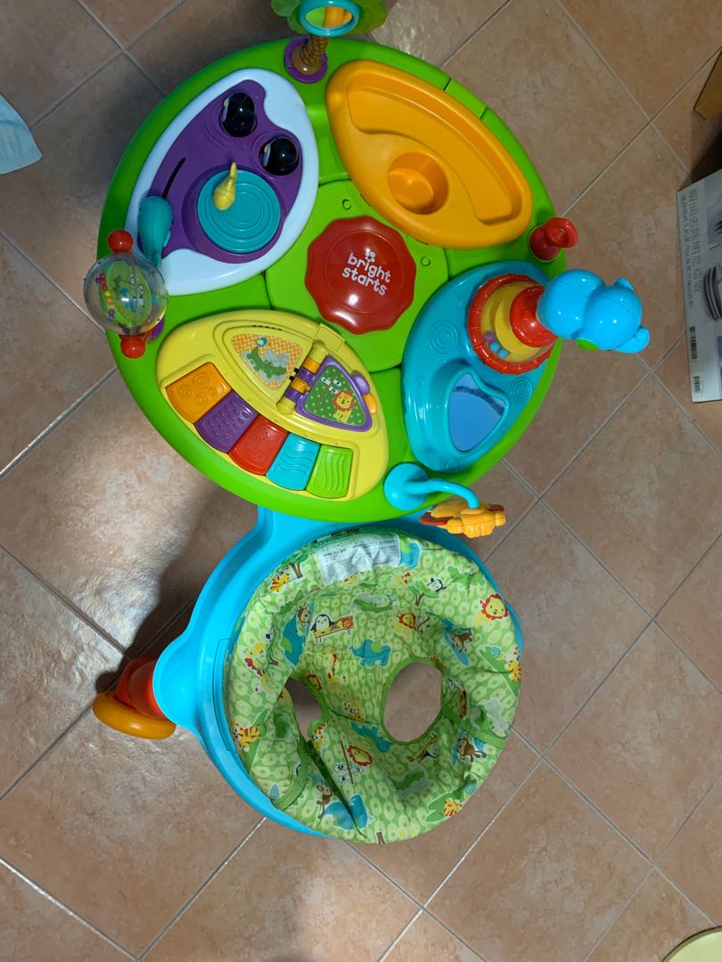 Bright star activity table walker, Babies & Kids, Infant Playtime on Carousell