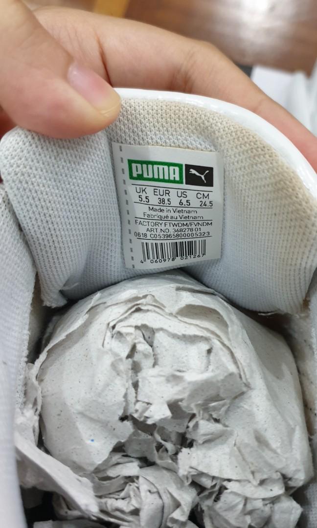 WTS BTS PUMA BASKET PATENT SHOES official