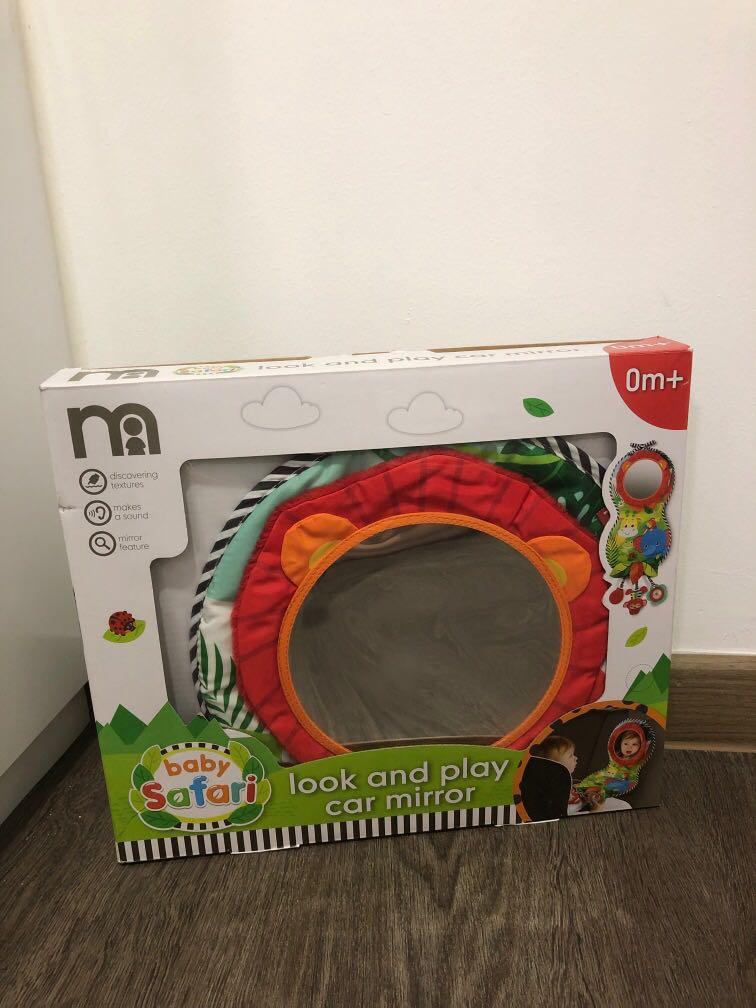 Baby safari look and play car mirror deals