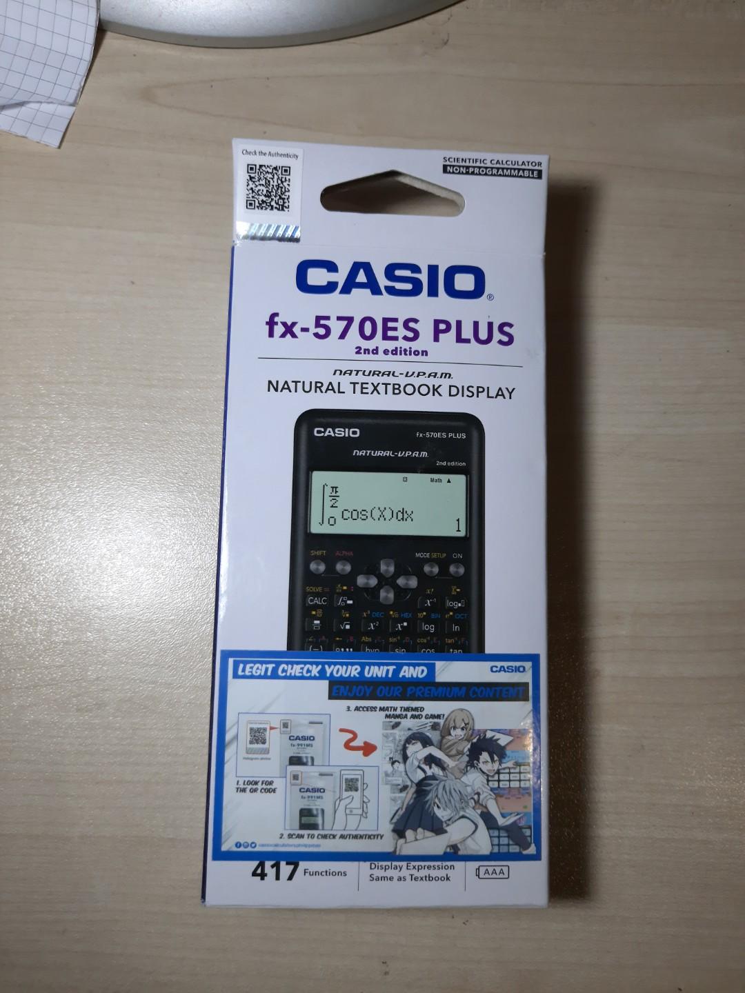 Casio Fx 100AU PLUS Scientific Calculator 2nd Edition, 41 OFF