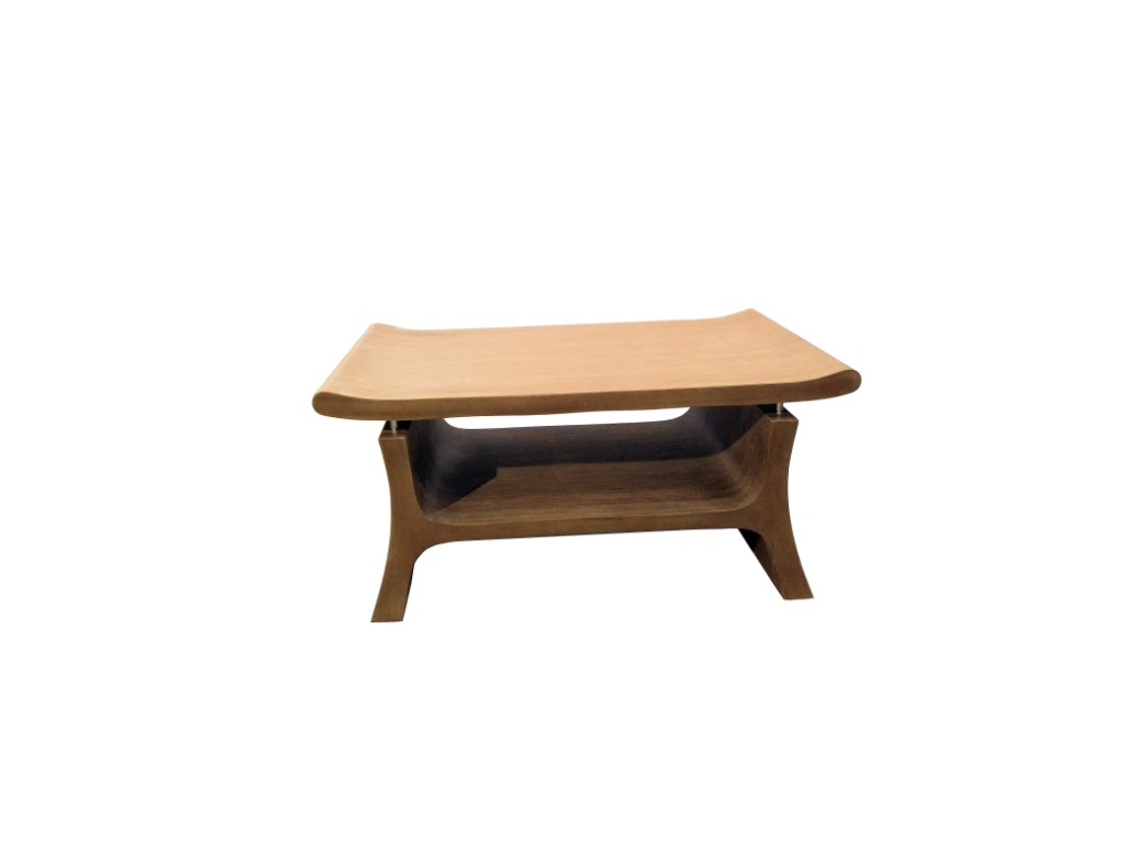 Center Table Coffee Table Unique Design With Walnut Wood Grain Texture Furniture Home Living Furniture Tables Sets On Carousell