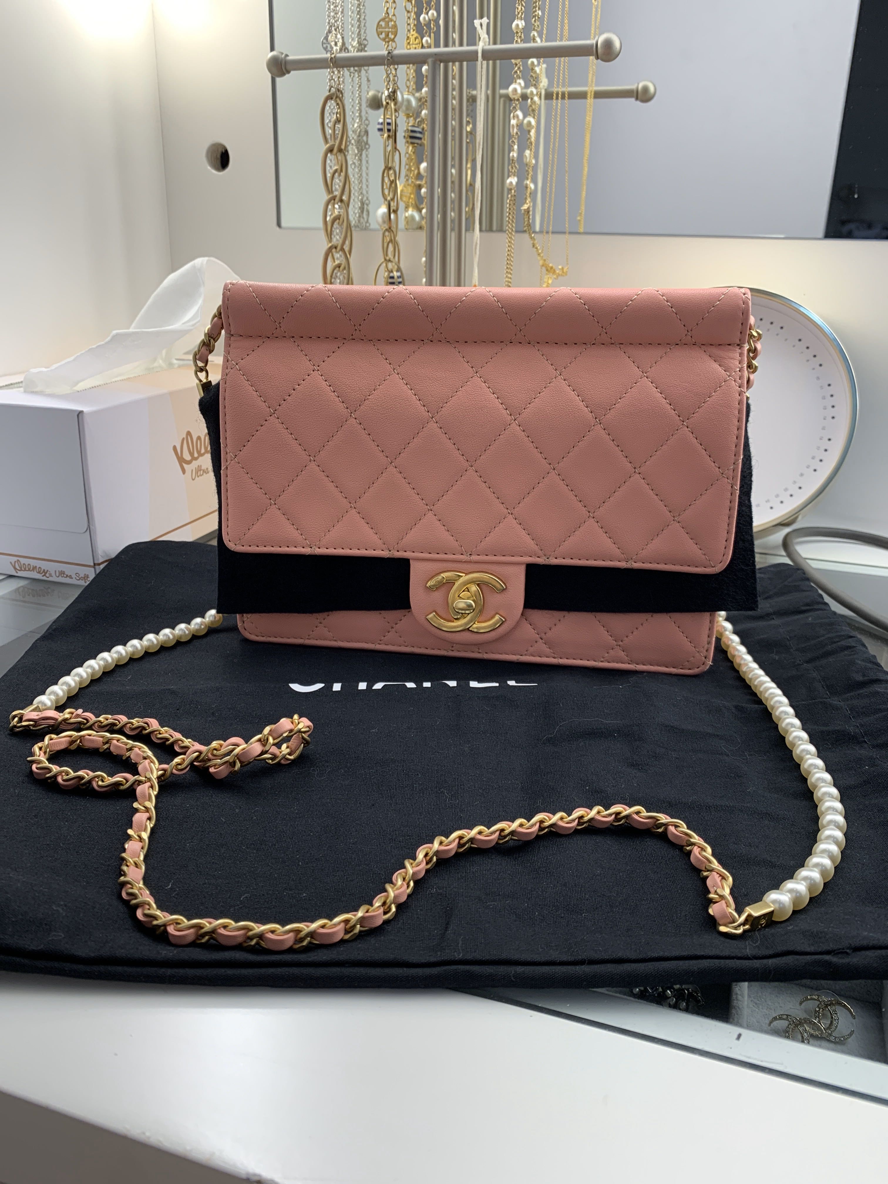 Chanel Chic Pearl Flap bag, Women's Fashion, Bags & Wallets, Shoulder Bags  on Carousell