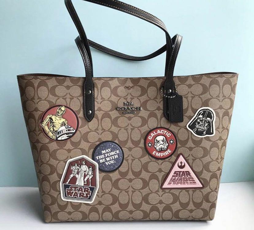 Coach star on sale wars tote bag
