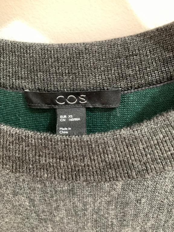 Cos merino wool dress store