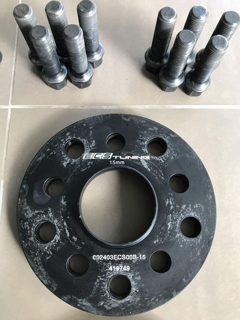 ECS Wheel Spacers Golf R Flush Kit, Car Accessories, Accessories on