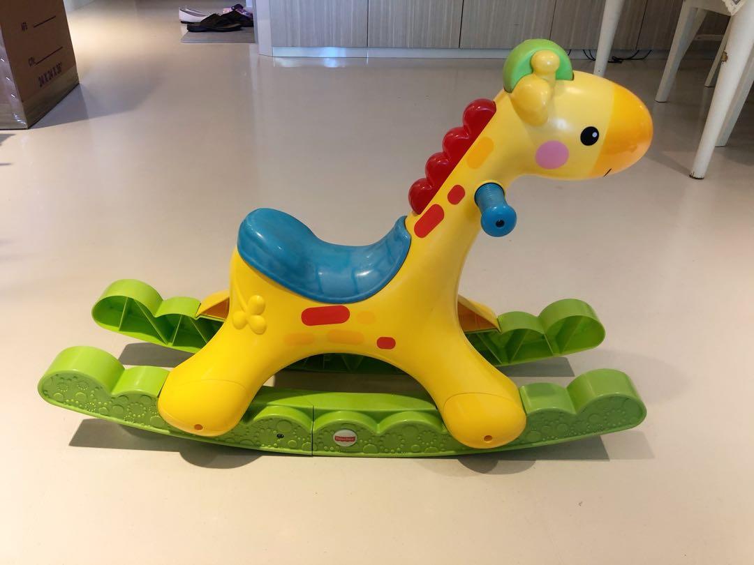 Fisher Price Rocking Horse, Babies & Kids, Infant Playtime on Carousell