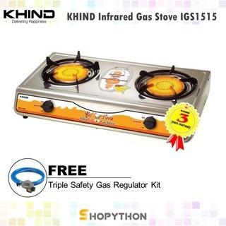 Free Shipping Khind Infrared Hot Lava Gas Stove Igs1515 Free