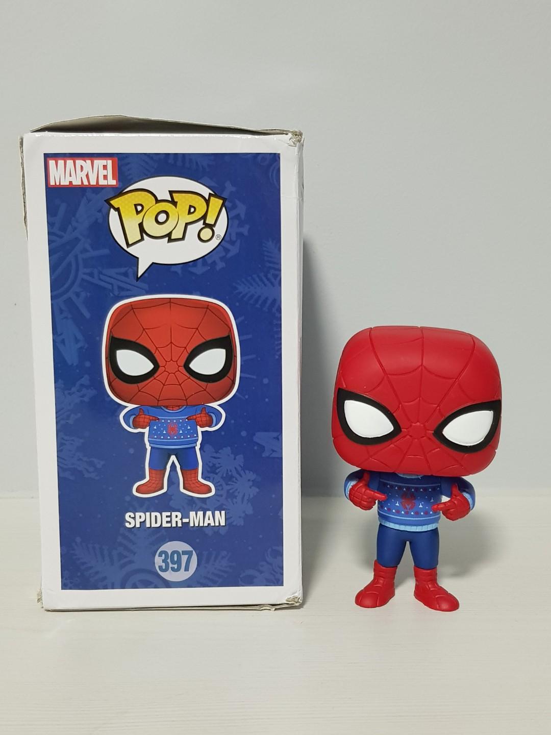 Funko pop spider man ugly hotsell sweater