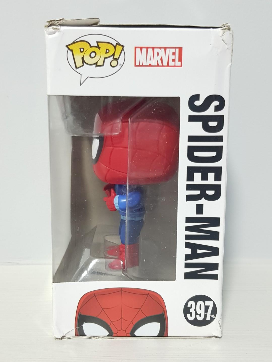 Funko Pop Marvel Spider Man Holiday Ugly Sweater 397
