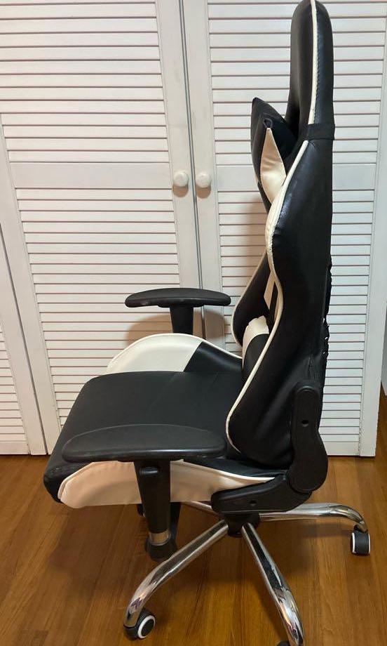 UMD 4D PU Leather High Back Gaming Chair Furniture Home Living Furniture Chairs on Carousell