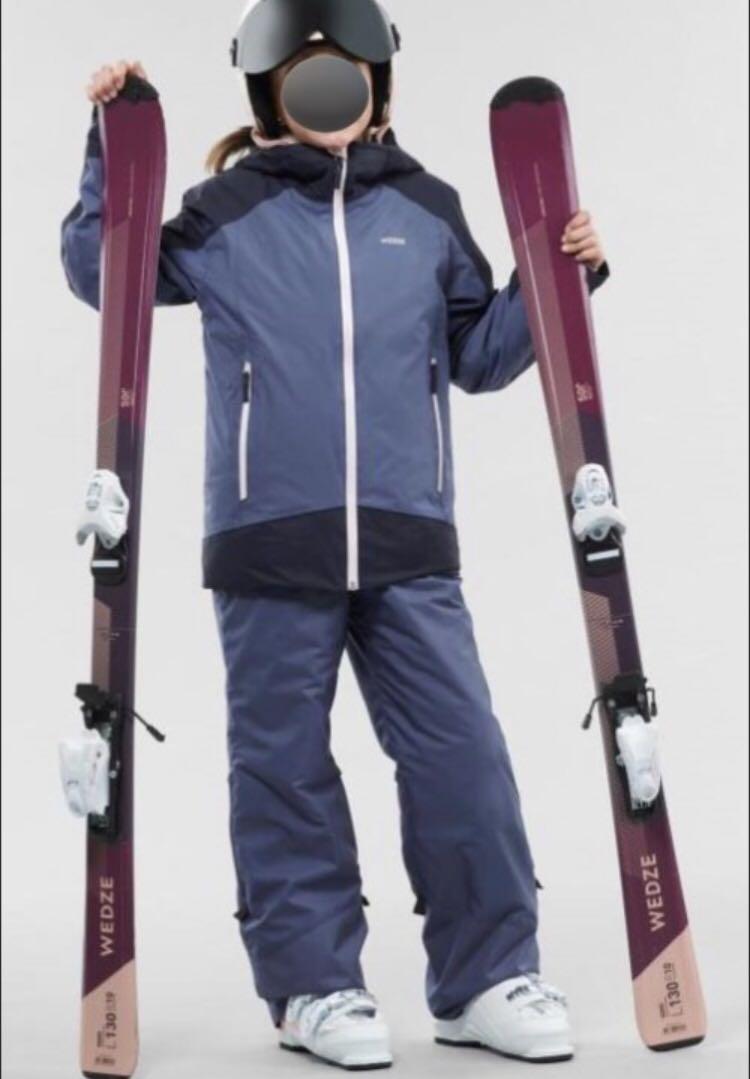 Girls navy blue snow pants hot sale