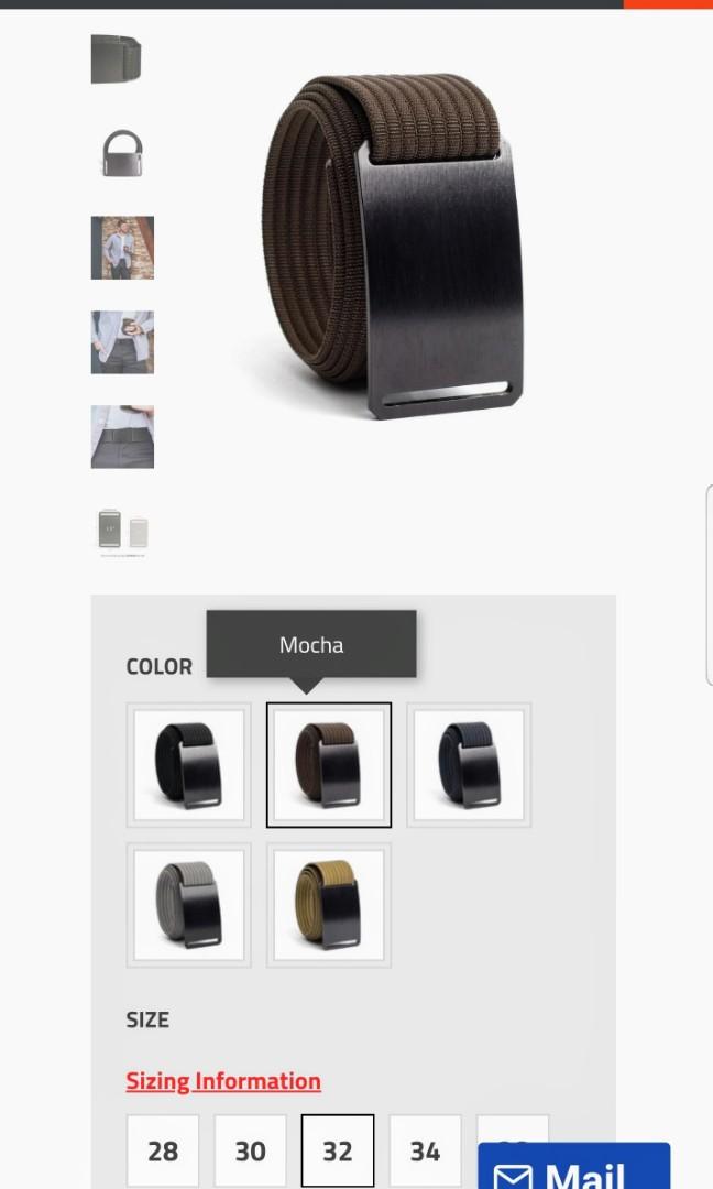 Grip 6 Classic Belt, Men's Fashion, Watches & Accessories, Belts on