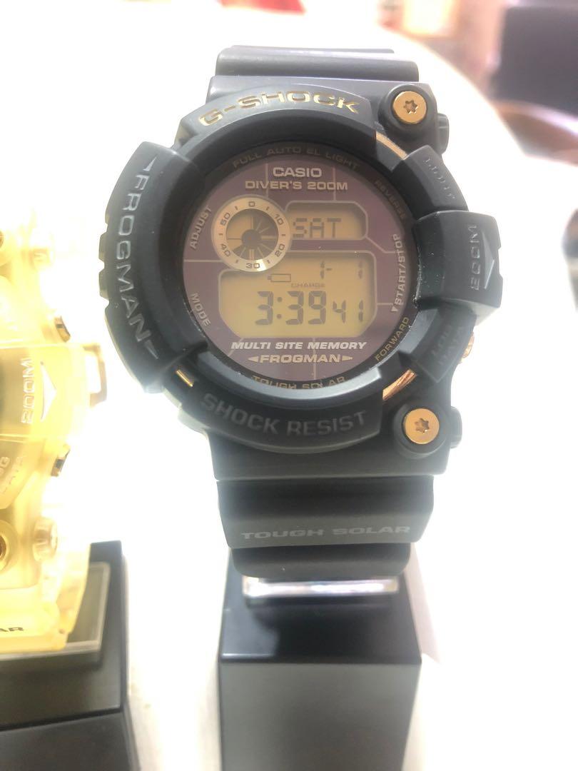 Casio frogman 25th best sale anniversary