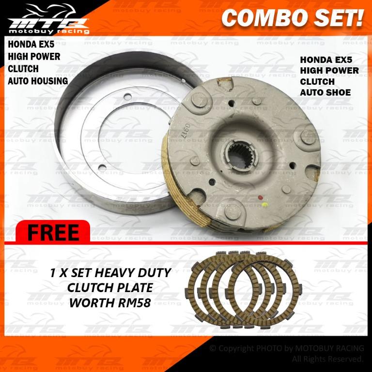 HONDA EX5 HIGH POWER HEAVY DUTY AUTO CLUTCH HOUSING AUTO CLUTCH