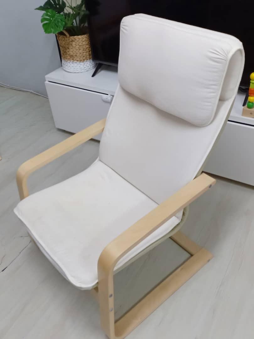 Ikea Armchair Pello, Furniture & Home Living, Furniture, Chairs on Carousell